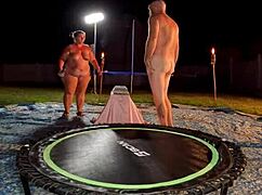 BBW Goes Wild With Outdoor Sex Toys – Insane!