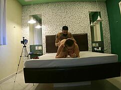 safada dances hot on pole then bearded guy rams her pussy no mercy