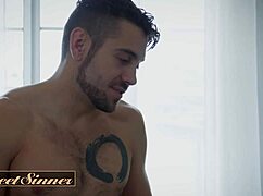 seductive latina with perfect tattooed body spreads round ass riding dick cowgirl 😍💦