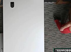 horny THIEF gets NAKED for pervert OFFICER angel del rey teen 18+