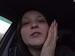 oh god fucking my soaked pussy with vibrator in car publicly joi now!!