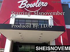 Tiny black spinner msnovember begs for cock to pound jaws then cum facial eye contact blowjob