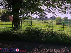 hey mate this british nurse is givin her patient the sloppiest oily handjob ever deepthroat cumshot