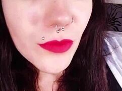 Backstage Tease With Hot Brunette Girlfriend's Subtle Allure