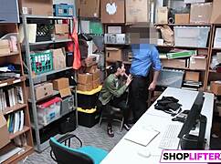 shoplifting teen picks big cock punishment over cops