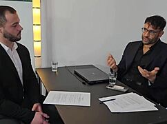 Kristina Grace Chokes on DAP, Gags on Piss from Boss and Colleague