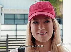 Your free nuru handjob comes with pussy riding pepperoni massage