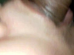 Stepsister Shares Bed with Brother for Rough Doggystyle Creampie Fuck