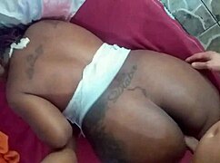 Teaching This Slutty Ebony To Star By Fucking Her Ass Hard