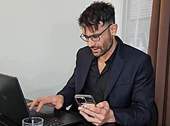 Kristina Grace Chokes on DAP, Gags on Piss from Boss and Colleague