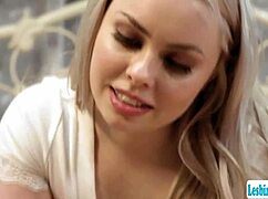 busty brunette masseuse licks neighbor's curvy pussy, 69s, facesits to orgasm 👅🍑