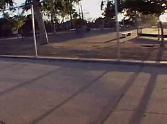 Cheer Leaders Ride Ice Cream Guy's Cock Wildly