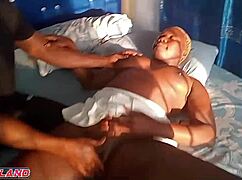 Perfect Ebony BBW Big Ass Fingers Pussy Spanks Shakes Homemade