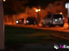 we INTERVIEW cute latina valen pink then she BENDS OVER for BIG COCK doggystyle