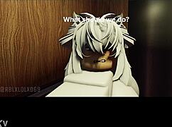 robbie's trapped in roblox elevator sparking wild unexpected encounters