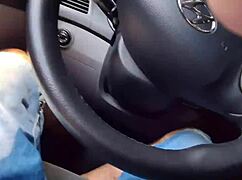 Strange Guy Jerks Cock in Public Outdoors