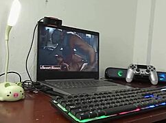 i see my friend jerkin it outside so i just suck him off umm