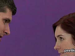 Does this babe's slit crave warm piss?