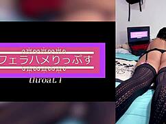 she reacts to hot hentai blowjobs with cum down throat and big tits plus her stepbro shows off that fat ass