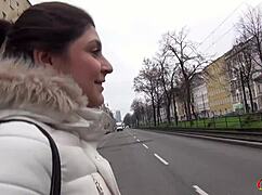 i feel her curvy body shaking as this tricked teen rides hard in her flat