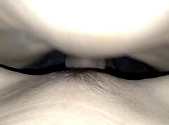 Amateur Couple's Soft Sticky Creampie in Garage Heat