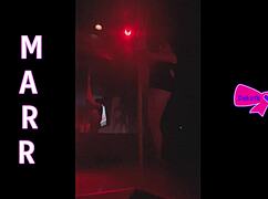 Dakota Marr Rips Clothes Pole Dancing Nebraska Strip Club Fury!