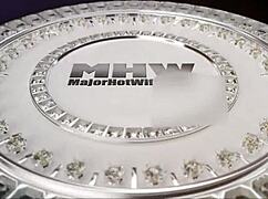 Skinny blonde Nova Cane enjoys time with Rome in intimate setting