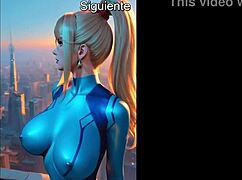 samus aran's super metroid ass gets fucked in this wild anal compilation clip