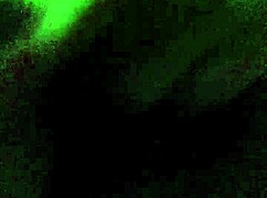 teasing my very hairy black pussy with dirty lesbian illusion fucks