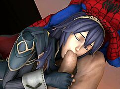 Lucina's Steamy Encounter with Spider-Man Unfolds