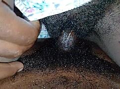 Slimthick Ebony Babe Rides Cock in Homemade Fuck