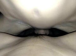 Amateur Couple's Soft Sticky Creampie in Garage Heat