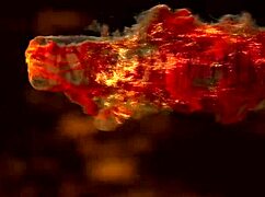 skinny teen slut gapes wide from rough monster cock anal