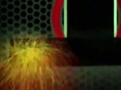 ms deville tempts coed with big pussy lip licks and tit caresses