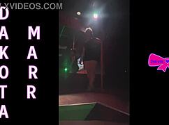 Dakota Marr Rips Clothes Pole Dancing Nebraska Strip Club Fury!