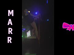 Dakota Marr Rips Clothes Pole Dancing Nebraska Strip Club Fury!