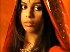 dreamy indian romance unfolds with exotic brunettes dancing to sensual music and stripping clothes slowly in beautiful nude explorations