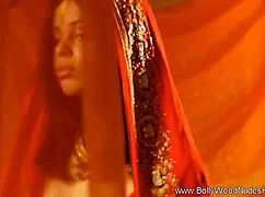 dreamy indian romance unfolds with exotic brunettes dancing to sensual music and stripping clothes slowly in beautiful nude explorations