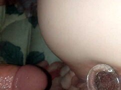 Tight Girlfriend Tests Buttplug Toy Before Intense Doggy Fuck