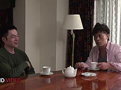 hey this japanese milf sucks cock so good before taking that deep creampie pounding