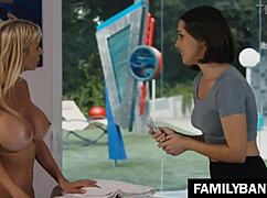 Lone Housewife Lures Young Masseuse Alexis Fawx Jenna Sativa Lesbian Fuck