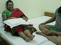 impotent husband watches his hot indian wife get fucked hard!