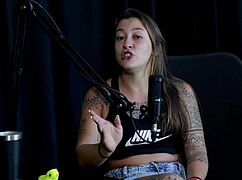 Damiana's Saucy Interview Full of Slutty Action with Vovô Moai Part 5