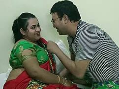 impotent husband watches his hot indian wife get fucked hard!