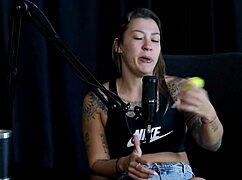 Damiana's Saucy Interview Full of Slutty Action with Vovô Moai Part 5