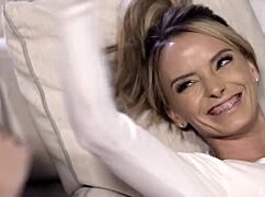 stepmom pristine edge bends over milf pussy for stepson monster cock all night