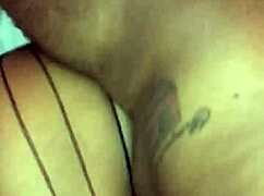 i'm stroking my wet pussy watching that huge black cock destroy my hotwife while hubby's jerking off excited