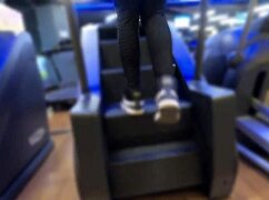 big ass zamira gym trip rewards stepson with wild fuck!