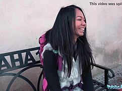 stranded in public, this innocent thai gets facialed by a stranger for cash 😲