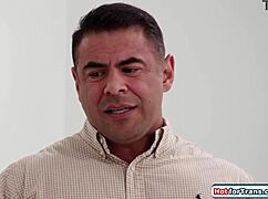 busty shemale wife ariel demure bareback anals guy for first time